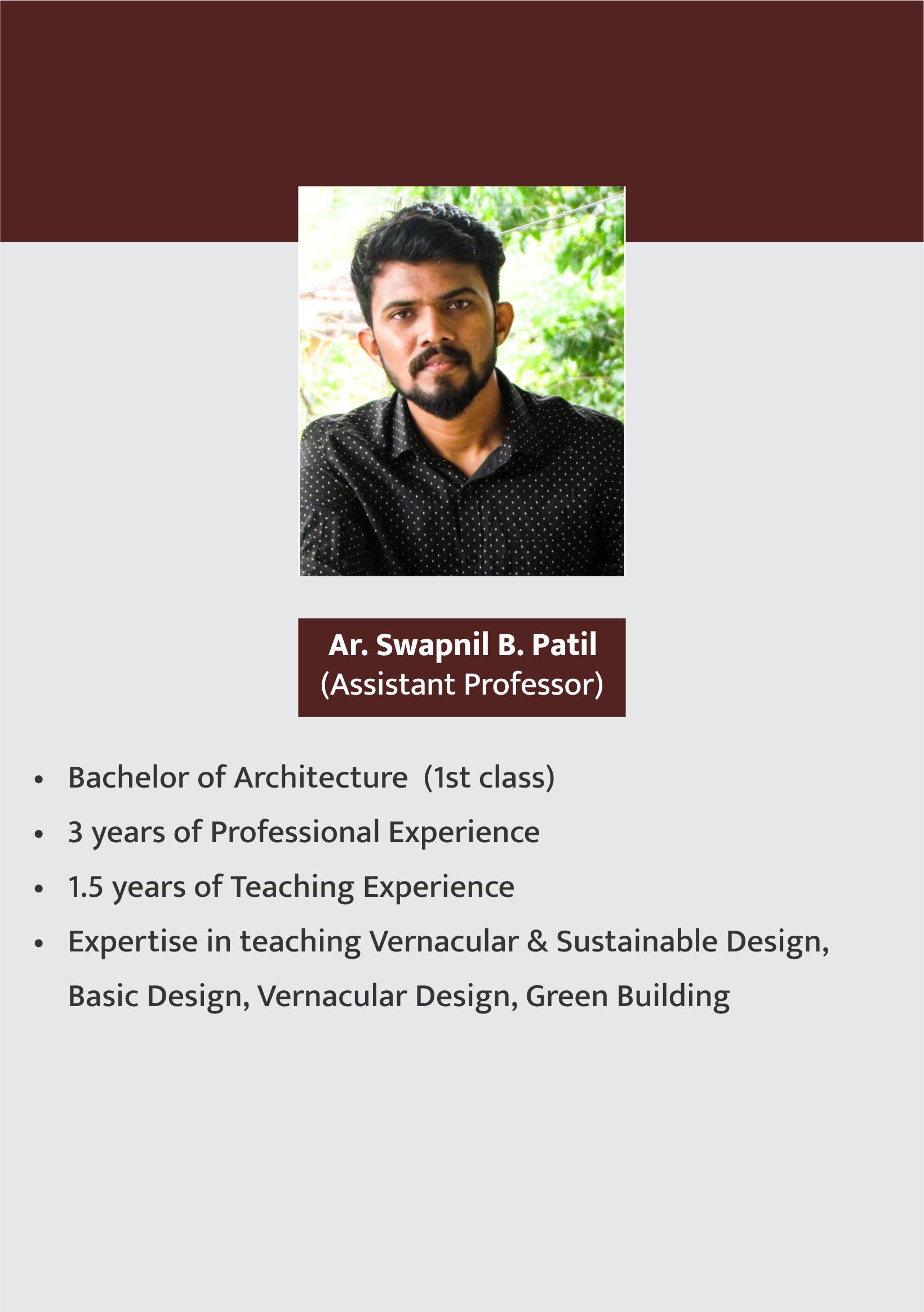 Shri.S. D. Patil College Of Architecture & Design | Interior Design